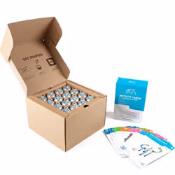 Sphero Mini Education 16-Pack, Robot programmable, Bluetooth, Bleu, Argent
