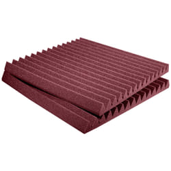 Auralex 2SF22BUR_HP isolation acoustique Bourgogne 5,08 cm 12 pièce(s)