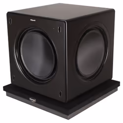 Auralex SUBDUDE_V2 support de haut-parleurs Plafond, Sol, Mur Panneaux MDF Noir