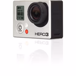 GoPro HERO3: Black Edition caméra pour sports d'action 12 MP Full HD 25,4 / 2,8 mm (1 / 2.8") Wifi 547 g