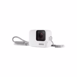 GoPro Sleeve + Lanyard, Housse, GoPro, HERO7 Black, HERO7 Silver, HERO7 White, HERO (2018), HERO6 Black, HERO5 Black, Blanc
