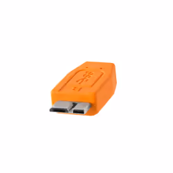 Tether Tools CU5454 câble USB 4,6 m USB 3.2 Gen 1 (3.1 Gen 1) USB A Micro-USB B Orange