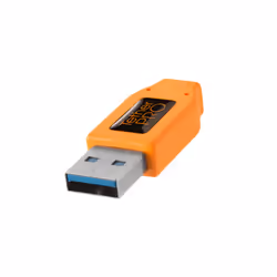 Tether Tools CU5454 câble USB 4,6 m USB 3.2 Gen 1 (3.1 Gen 1) USB A Micro-USB B Orange - Vue supplémentaire 4