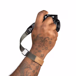 Peak Design Cuff sangle Caméra Numérique Cuir, Nylon Beige, Vert - Vue supplémentaire 4