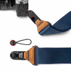 Peak Design Slide sangle Caméra Numérique Cuir, Nylon Bleu