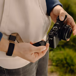 Peak Design 46CFCY3 sangle Action-cam (caméras sportives) Cuir, Nylon Noir - Vue supplémentaire 5