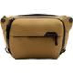 Sac photo - Peak Design - Everyday Sling 3L v2 - Couleur Coyote - Sangle rembourrée - Fermeture UltraZip