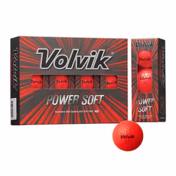 Lots de 12 balles de golf Volvik powersoft