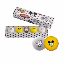 Balles de golf fantaisie Volvik Vivid Disney Mickey Mouse