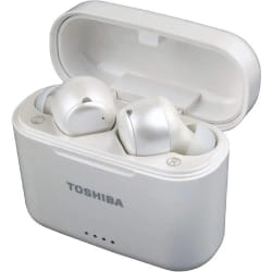 TOSHIBA RZE-BT1050EW Ecouteurs True Wireless intra auriculaire Bluetooth - Active Noise Cancelling - Boitier de charge - Blanc P