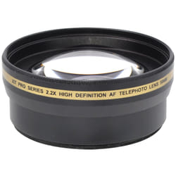 Xit XT2X58 lentille et filtre d'appareil photo SLR Téléobjectif Noir
