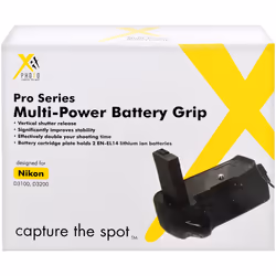 Xit XTNG3100 étuis pour appareil photo numérique et batterie Batterie grip pour appareil photo numérique Noir - Vue supplémentaire 6