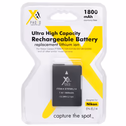 Xit XTENEL14 batterie de caméra/caméscope Lithium-Ion (Li-Ion) 1800 mAh