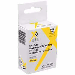 Xit XTENEL15 batterie de caméra/caméscope Lithium-Ion (Li-Ion) 2400 mAh