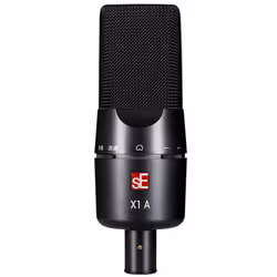 sE Electronics X1 A, Microphone de studio, -34 dB, 20 - 20000 Hz, 0,5%, 50 Ohm, 1000 Ohm