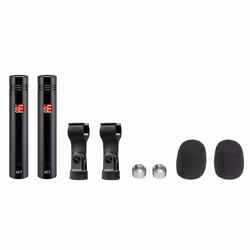 sE Electronics sE7 (Matched Pair) Noir, Rouge Microphone de studio - Vue supplémentaire 4