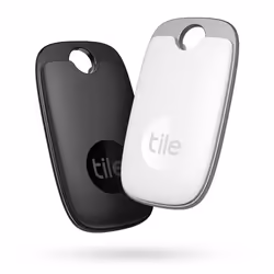 Tile Pro (2022) - 2 Pack, Finder, Noir, Blanc, Résistant à la poussière, 120 m, IP67, CR2032