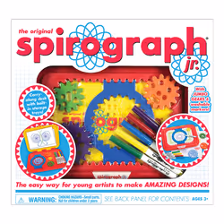 Playmonster Spirograph Jr. Set, Spirographe pour enfants, 3 an(s), Multicolore