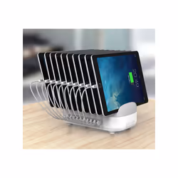 Compulocks 10PUSBDKS-EU Organiseur de station de chargement Autonome Blanc
