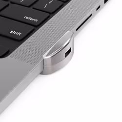Compulocks MBPR14LDG01KL, Système de fermeture, Noir, Argent