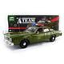 Voiture Miniature de Collection - GREENLIGHT COLLECTIBLES 1/18 - PLYMOUTH U.S Army - The A-Team 1977 - Vert