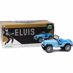 Greenlight 19061, Kit de montage, 1:18, JEEP CJ-5, unisexe, Bleu, Modèle réduit de véhicule terrestre