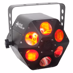 Adj QUAD PHASE HP, Projecteur Disco, Noir, LED, Boutons, Sans fil, LED, 1 lampe(s)