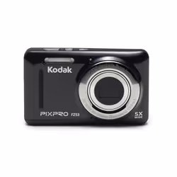 Kodak PIXPRO FZ53, 16 MP, 4608 x 3456 pixels, CCD (dispositif à transfert de charge), 5x, HD-Ready, Noir