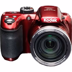 Kodak Astro Zoom AZ401, 16,15 MP, 4608 x 3456 pixels, CCD (dispositif à transfert de charge), 40x, HD-Ready, Rouge