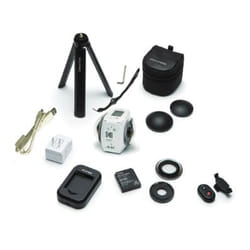 Kodak 4KVR360 caméra pour sports d'action 21,14 MP 4K Ultra HD CMOS 25,4 / 2,3 mm (1 / 2.3") Wifi 130 g