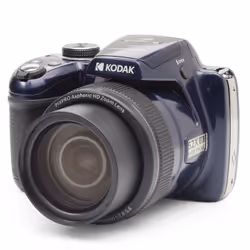 Kodak Astro Zoom AZ528 blauw, 20 MP, BSI CMOS, 52x, Full HD, Bleu