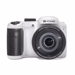 Kodak PIXPRO AZ255, 16,35 MP, 4608 x 3456 pixels, BSI CMOS, 25x, Full HD, Blanc
