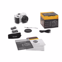 Kodak PIXPRO AZ255 1/2.3" Appareil-photo compact 16,35 MP BSI CMOS 4608 x 3456 pixels Blanc - Vue supplémentaire 9