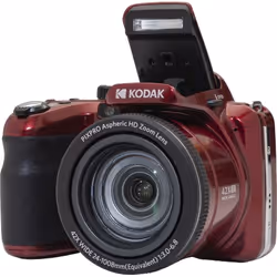 Kodak Astro Zoom AZ425 1/2.3" 20,68 MP BSI CMOS 5184 x 3888 pixels Noir, Rouge