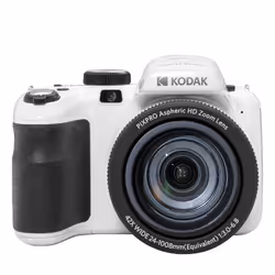 Kodak Astro Zoom AZ425, 20,68 MP, 5184 x 3888 pixels, BSI CMOS, 42x, Full HD, Noir, Blanc