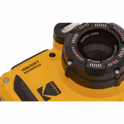 Kodak PIXPRO WPZ2 1/2.3" Appareil-photo compact 16,76 MP BSI CMOS 4608 x 3456 pixels Jaune - Vue supplémentaire 5