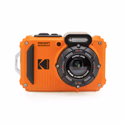 Kodak PIXPRO WPZ2OG6 appareil photo numérique 1/2.3" Appareil-photo compact 16,76 MP BSI CMOS 4608 x 3456 pixels Noir, Orange