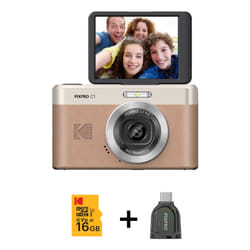 Kodak PIXPRO C1BN 1/3" Appareil-photo compact 13 MP CMOS 4160 x 3120 pixels Marron