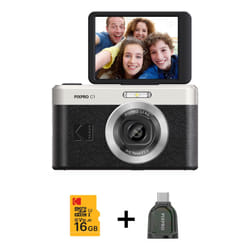 Kodak PIXPRO C1 1/3" Appareil-photo compact 13 MP CMOS 4160 x 3120 pixels Noir