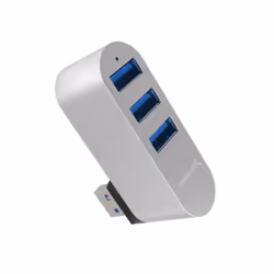 Sabrent HB-R3MC, USB 3.2 Gen 1 (3.1 Gen 1) Type-A, USB 3.2 Gen 1 (3.1 Gen 1) Type-A, Argent, Aluminium, USB, 1 pièce(s)