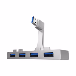 Sabrent HB-IMCU, USB 3.2 Gen 1 (3.1 Gen 1) Type-A, USB 3.2 Gen 1 (3.1 Gen 1) Type-A, 5000 Mbit/s, Argent, Plastique, iMac Sli ...