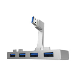 Sabrent HB-IMCU hub & concentrateur USB 3.2 Gen 1 (3.1 Gen 1) Type-A 5000 Mbit/s Argent