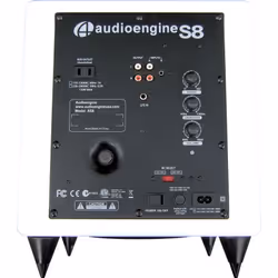 Audioengine S8 Blanc Caisson de basse actif 125 W