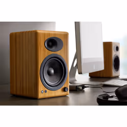Audioengine A5+ haut-parleur 2-voies Marron Avec fil 50 W