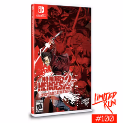 Limited Run Games No More Heroes 2 - Desperate Struggle, Switch, Nintendo Switch, M (Mature)