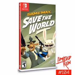 Limited Run Games Sam &amp; Max Save the World, Switch, Nintendo Switch, T (Teen)