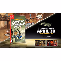 Limited Run Games Sam & Max Save the World, Switch Standard Anglais Nintendo Switch
