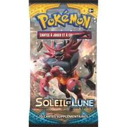 Booster POKEMON Soleil et Lune 1 - 10 cartes - ASMODEE