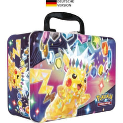 Boîte de collection - Pokémon - 2024 - Métal - 3 cartes holographiques - 6 boosters JCC