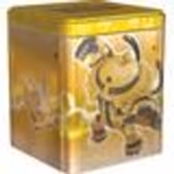 Boîte Métal Cubique Pokémon - Modèle Aléatoire - 3 Boosters - Collectionneurs - Age 6+